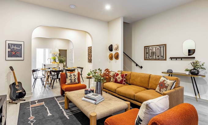Five Points House | 10 Min to Downtown | The Outrider 4BR Suite