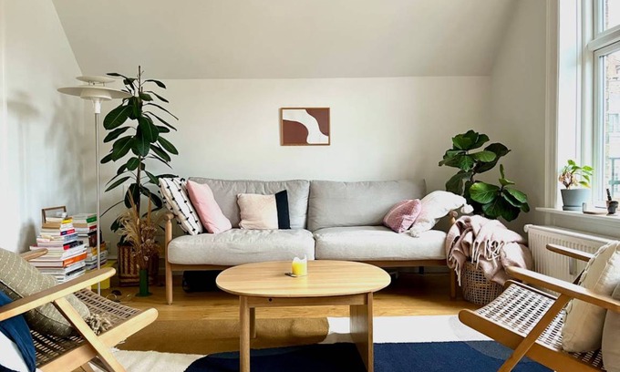 Frederiksberg C Resort | 102 m² Private room ∙ 1 bedroom ∙ 1 guest