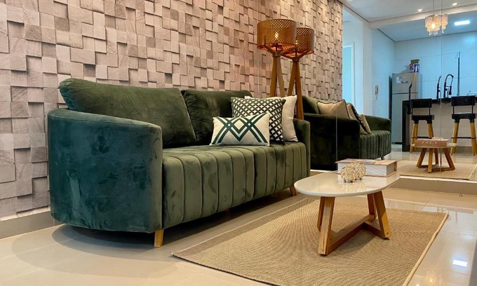 Jardim California Apartment | 103 todo equipado e moderno