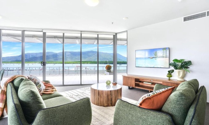 Cairns Central Business District Apartment | 11 Harbour Lights with Ocean Views