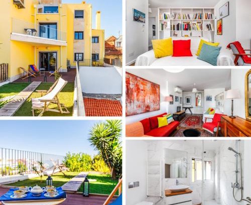 Santa Engracia Apartment | 110m2 flat, large terrace with a view and a garden