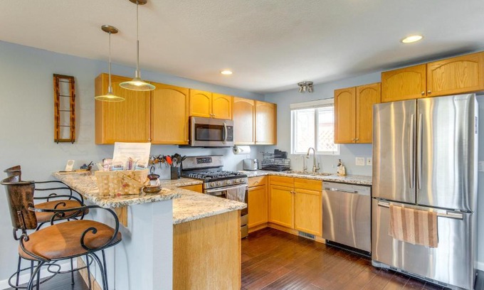 Applewood West House | 12 Mi to Denver Golden Vacation Rental!