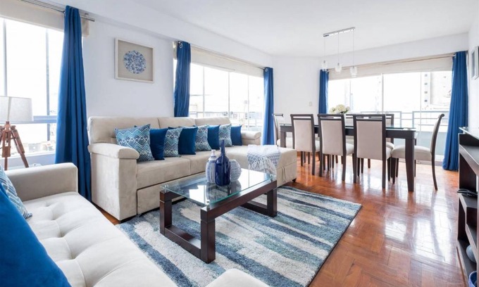 Miraflores Apartment | 120 m² Apartment ∙ 3 bedrooms ∙ 10 guests