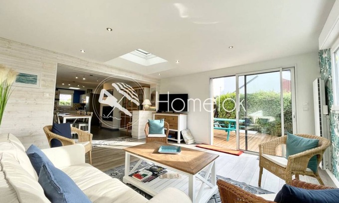 Larmor-Plage House | 120 m² House ∙ 4 bedrooms ∙ 8 guests