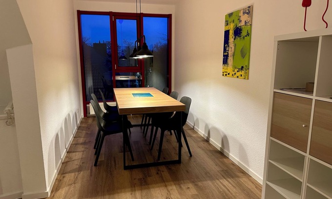 Lingen Apartment | 140 sqm penthouse apartment for up to 6 people with roof terrace in the city center