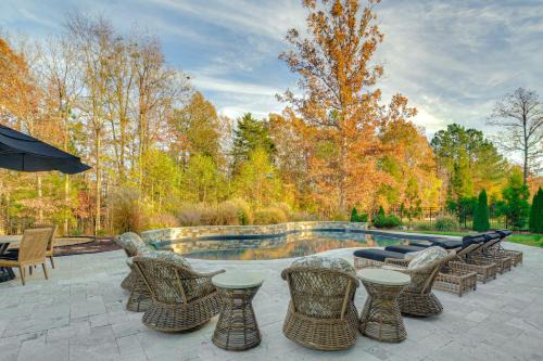 McCain House | 15 Mi to UNC Elegant Retreat with Patio and Pavilion!