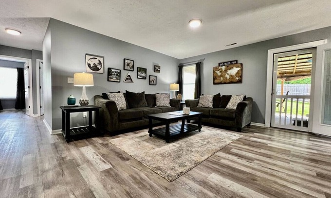 Monroe House | 160 Overbrook · 3 bedroom home w/privately fenced yard + hot tub.