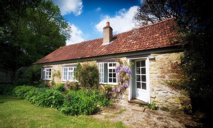 West Compton Cottage | 17th Century Stone Built Cottage With Tiled Roof - Former Cider Barn