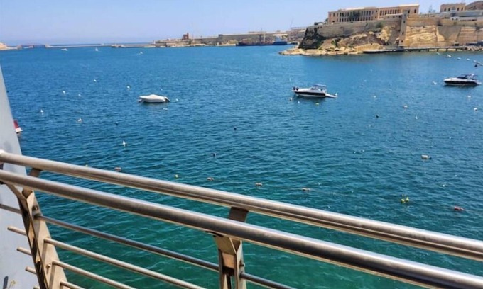Birgu Apartment | 180 degrees beautiful view, at St. Angelo Mansions, Birgu [ Vittoriosa ] Malta