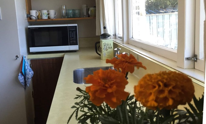Stoke Apartment | 1970's Retro Flat central Stoke. Saxton Sports field close, handy family/teams