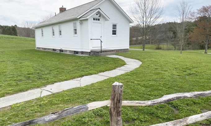 Buskirk House | 19th century school house converted into a charming two story dwelling