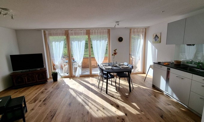 Frutigen Apartment | 2.5-Zi. Vacation apartment "Edelwyss"