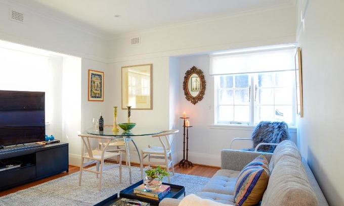 Woollahra Apartment | 2 Bdrm Art Deco Apt Stroll To Bondi Junction