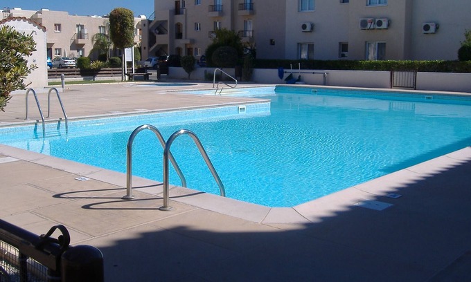 Mandria Apartment | 2 Bed Grd Floor Apartment + garden, Mandria Village, Paphos