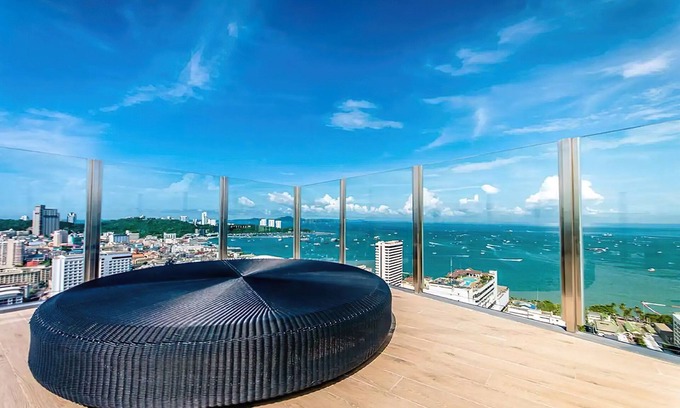 Pattaya Bay Apartment | 2 Bed Room, Large Living Room @ Central Pattaya