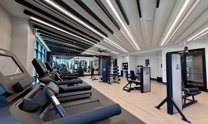 North Burnet Apartment | 2-bedroom apartment in charming Austin with fitness room, AC