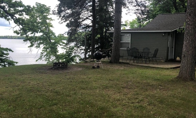 Hackensack Cabin | 2-Bedroom Cabin w/Dock on Pristine Fishing Lake – Perfect Summer Getaway! n