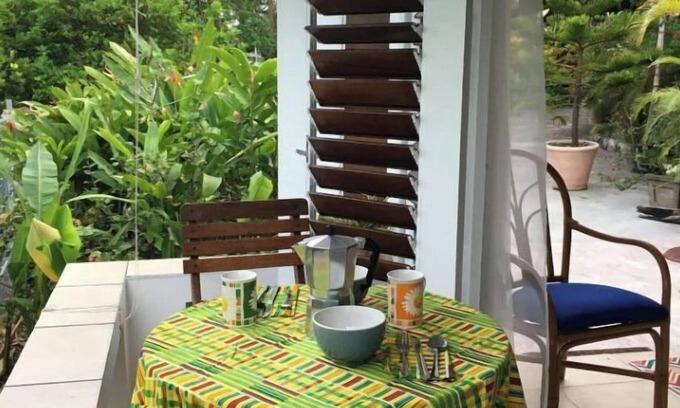Calivigny Apartment | 2 bedroom Garden Apartment with a/c balcony fully equipped =