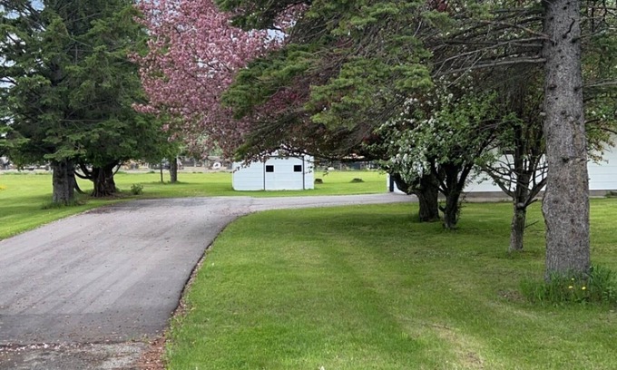 Bemidji House | 2 Bedroom home featuring an office & attached garage