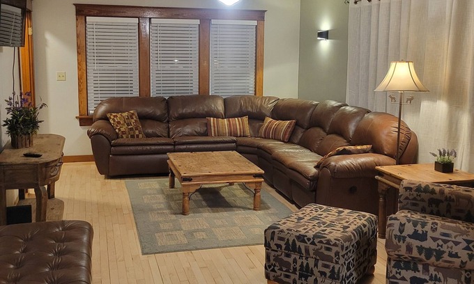 Stambaugh House | 2-bedroom newly remodeled house in Iron River with WiFi & a big yard.
