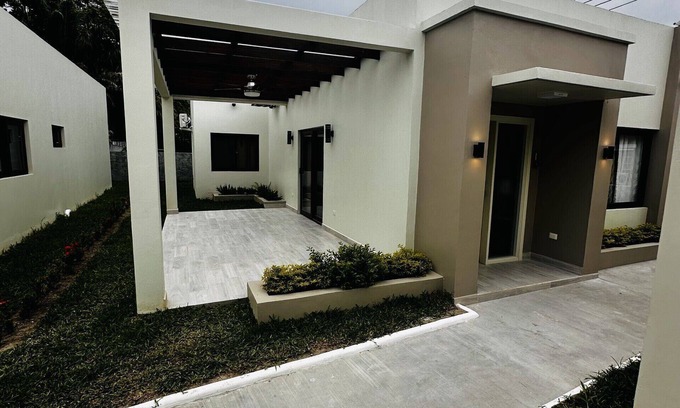 Corozal Villa | 2 Bedrooms Modern and Elegant Villa inside Hotel Palma Real Resort in Honduras.