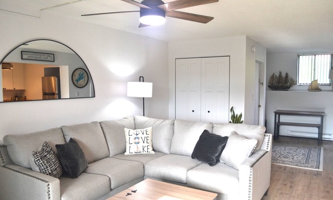Weirs Beach Condo | 2 BR, 2 Bath Condo, walking distance to Weirs Beach, restaurants and much more!
