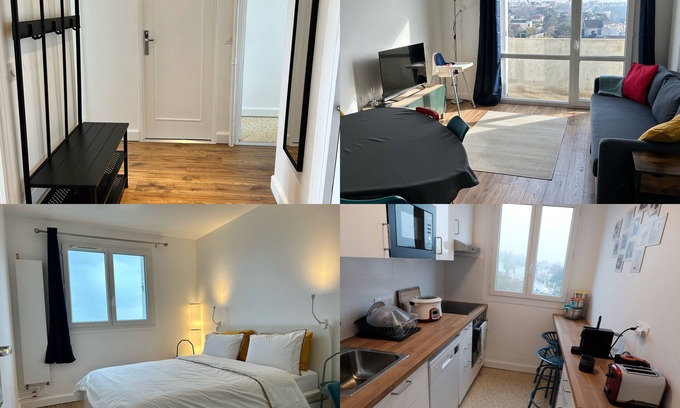 Saint-Germain-en-Laye Apartment | 2 BR Family Friendly Free Parking