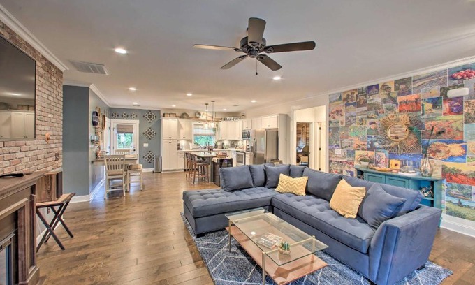 Parker House | 2 Mi to Downtown Luxe Greenville Retreat!