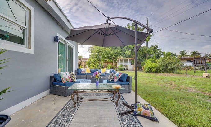Miami Gardens House | 2 Mi to Hard Rock Stadium: Home w/Spacious Yard