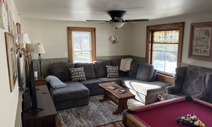 Brant Lake House | 2 Minute Walk to the Public Beach! Family and Dog Friendly.