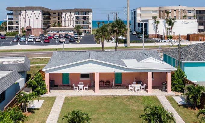 Cocoa Beach House | 2 private entrances- Across from the beach roughly100 yds.