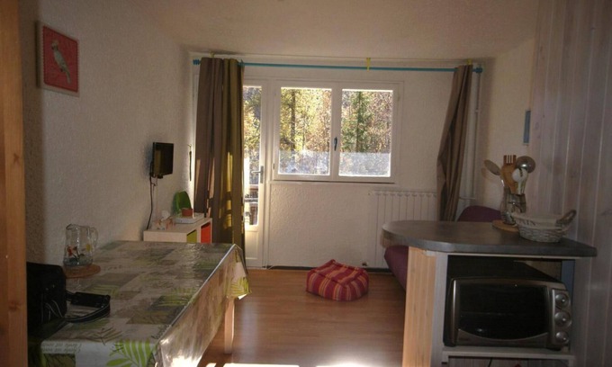 Pra Loup Apartment | 200m from resort center, floor -3, tv, 25m², Pra Loup