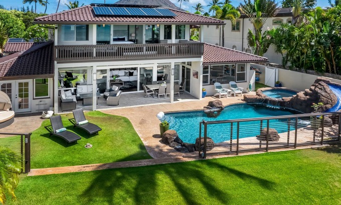 Portlock House | 201 Portlock Rd by Gather: 4BR Beachfront Villa w/Pool, Oceanviews & Hot Tub