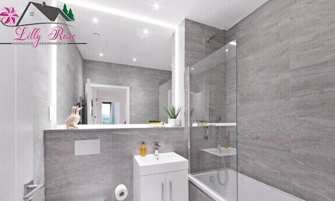 St Albans Apartment | *2Bed |Perfect for Contractors/Families, 6 Guests