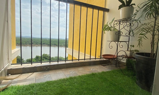 Kelambakkam Apartment | 2BHK Lake View Barcelona Theme Apartment - Chennai