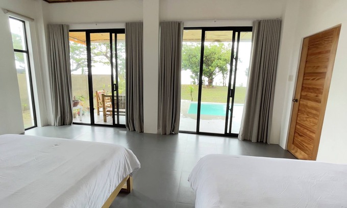 Santa Ana Villa | 2BR ensuite Beachfront Luxurious Villa w/private swimming pool