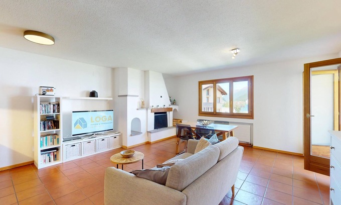 Sankt Moritz-Bad Apartment | 3 ½-room apartment on the second floor with a lift, 91m2.