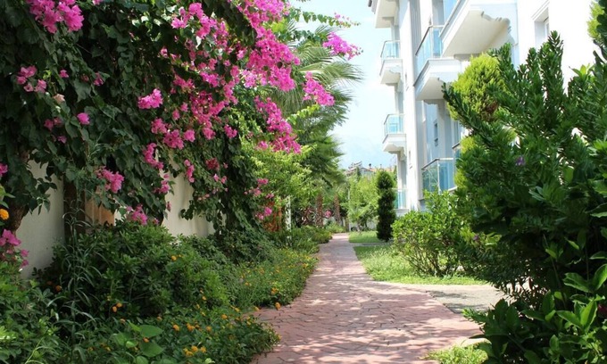Kemer Condo | 3+1 Panoramic Duplex Apartment with Pool and Mountain Views