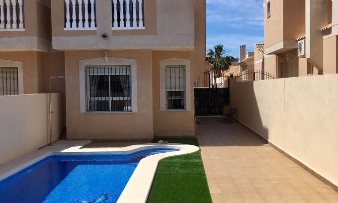 Puerto de Mazarron House | 3 Bed Idyllic House with swimming pool,400m from sea