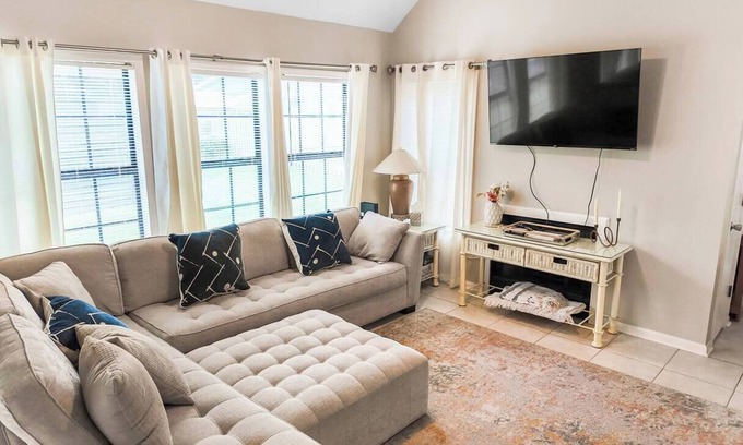 Sunset Beach House | 3-bedroom Beach & Golf Getaway: Family Home, Pool