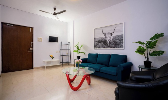 Navi Mumbai House | 3 BHK apartment, Sea Facing with Kitchen and living.
