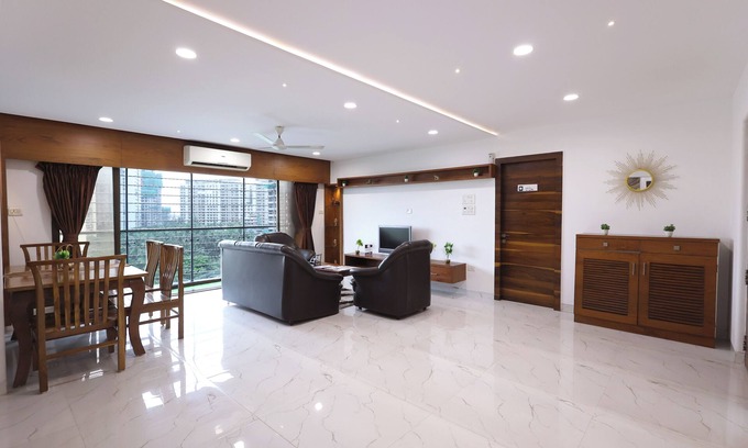 Government Colony Apartment | 3 BHK Service apartment near MMRDA ground bandra