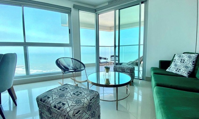 Cartagena District Apartment | 3 BR Murano ocean View 1201