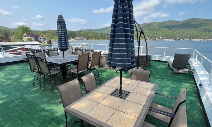Lake George House | 3 House Private Lakefront Estate