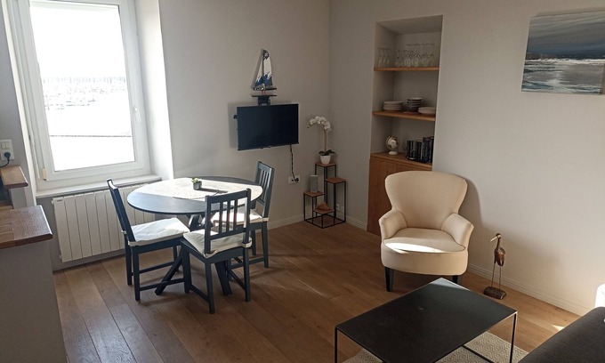 La Cite Apartment | 3-person apartment Saint Malo sea view