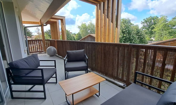 Lit-et-Mixe Apartment | 3-room flat, 10 minutes from the beaches
