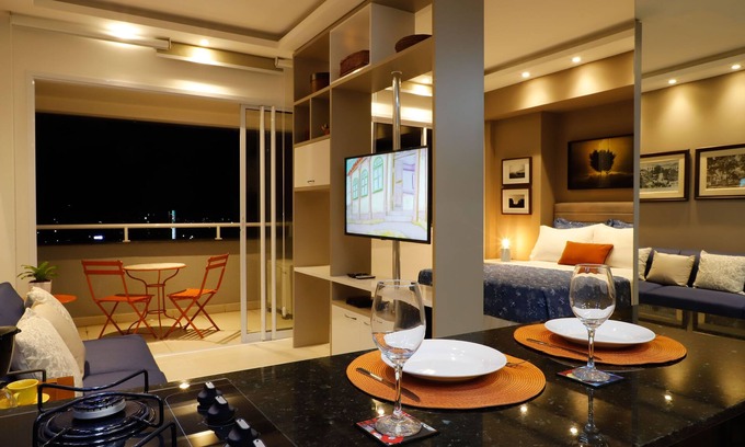 Sao Bras Apartment | #3 Sophisticated Studio in Boaventura Da Silva
