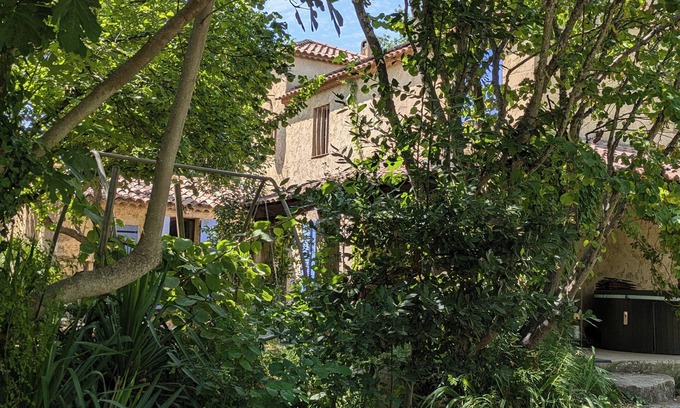 Correns Villa | 3 villas/pool Ideal for families or groups in correns 1village bio]