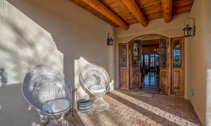 Las Campanas House | 360 Degree Mountain Views in Las Campanas Santa Fe Style Luxury Home