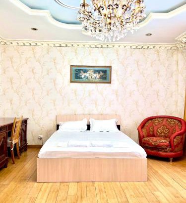 Nur-Sultan Apartment | 390 Теплые и уютные апартаменты с прекрасным видом на Байтерек с 2 большими кроватями с 2 санузлами